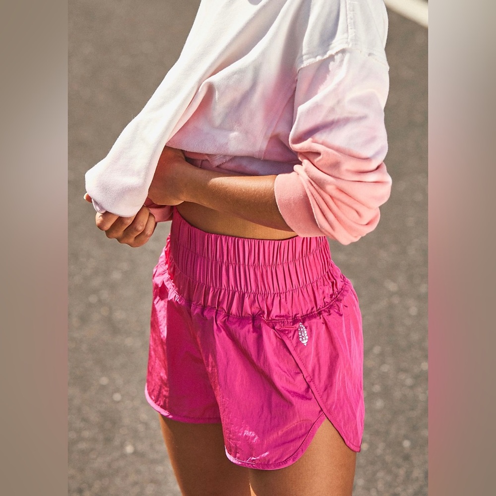 Free People - The Way Home Shorts - Raspberry